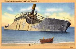 New Jersey Cape May Point Concrete Ship Atlantus