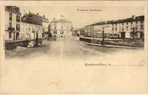 CPA RAMBERVILLERS - Place du parmoulin (154508)