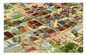 NC - Burlington. Aerial View ca 1950