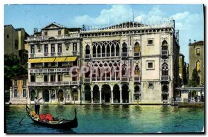 Modern Postcard Venice Canal Grande Ca d & # 39Oro