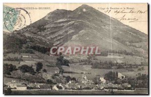 Old Postcard Bagneres de Bigorre Village Baudean and Monne