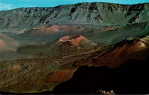 Hawaii Maui Haleakala National Park Puu O Pele Kamaoli and Kaluu O Ka Oo Cind...