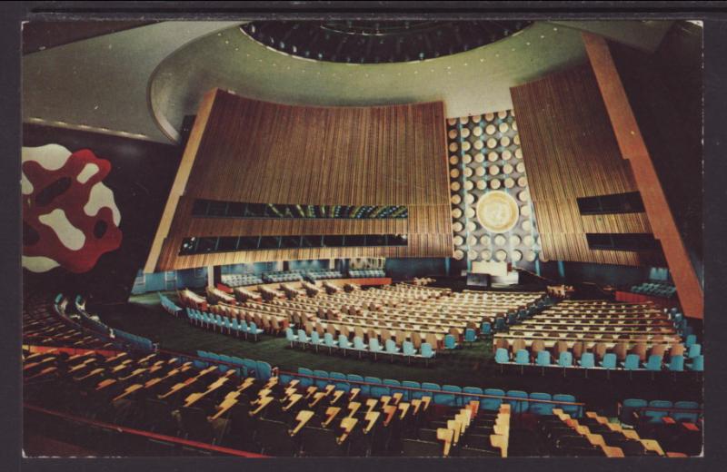 General Assembly Hall,United Nations,New York,NY BIN