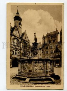 3150864 GERMANY HILDESHEIM Rolandbrunnen Vintage RPPC