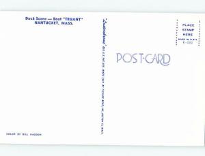 Pre-1980 HARBOR SCENE Cape Cod - Nantucket Massachusetts MA hp7304