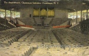 Amphitheatre, Chautauqua Institution - New York NY  