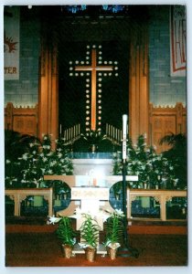 MILWAUKEE, Wisconsin WI ~ Interior OUR SAVIOR'S LUTHERAN CHURCH  4x6 Postcard