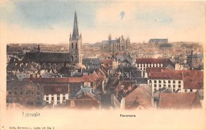Panorama Louvain Belgium Unused 