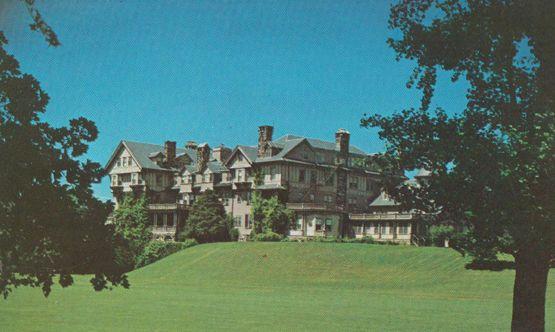 Bennett College Grounds Millbrook New York Postcard