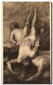 Old Postcard Van Dyck Martyrdom Of St. Peter Van Martedood St Petrus Musee De...