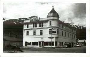 Golden North Hotel - Skagway AK c1950 Real Photo Postcard