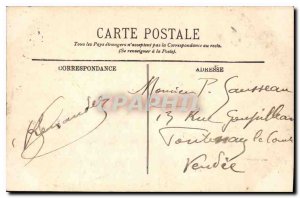 Postcard Old Paris Place de la Concorde and the Seine