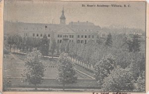 VICTORIA BRITISH COLUMBIA~ST ANNE'S ACADEMY~1907 POSTCARD