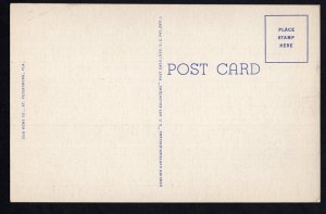 Florida CLEARWATER Calvary Baptist Church with older cars LINEN