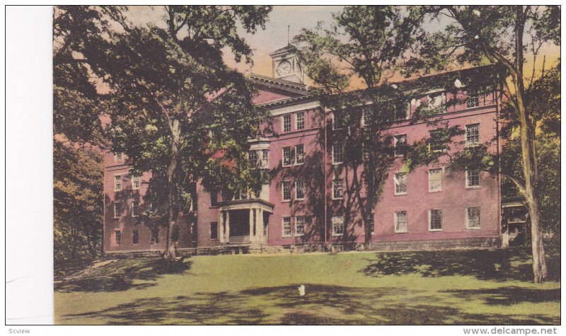 Exterior,  West College Dormitory for men,  Bucknell University,  Lewisburg, ...