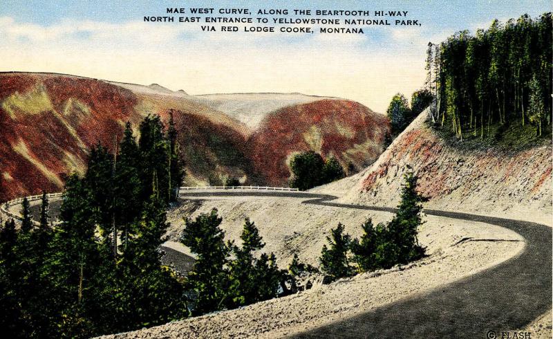 MT - Beartooth Highway, Mae West Curve