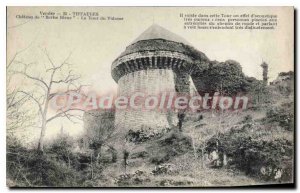 Postcard Old Vendee Chateau Tiffauges Bluebeard