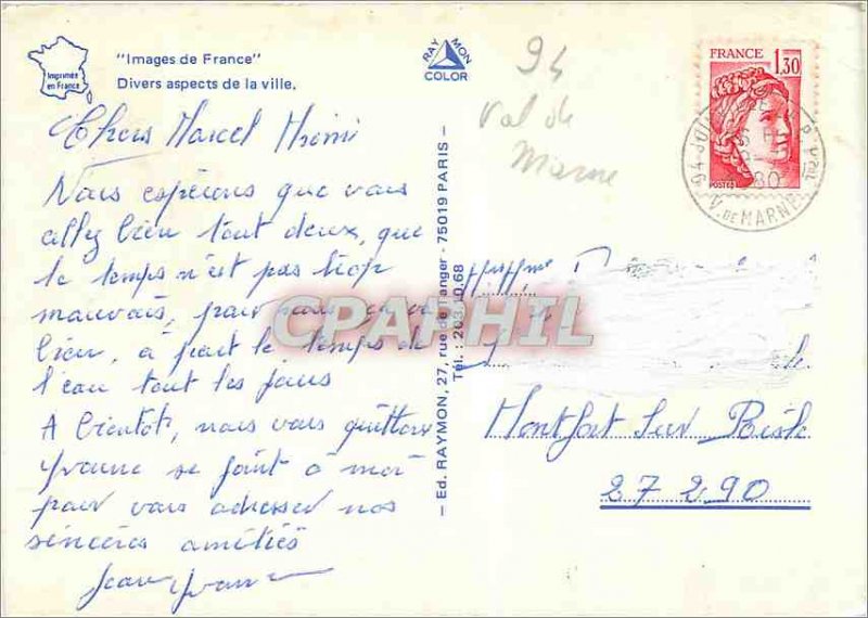 Modern Postcard Saint Maurice