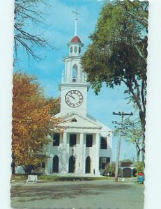 Unused Pre-1980 CHURCH SCENE Kennebunkport Maine ME L3009@