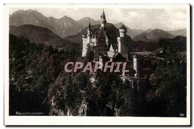 Old Postcard Neuschwanstein