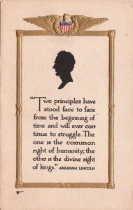 Postcard Abraham Lincoln Quote Postcard