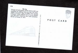 IL Chicago & Northwestern Railroad Train Loco 6726 Proviso Illinois RR Postcard