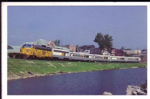 Station, ONR Railway Train, Cobalt, Ontario,