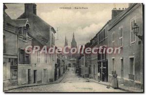 Postcard Old Dourdan Rue St Pierre