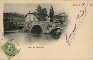 CPA THIERS Pont du Moutier (805839)