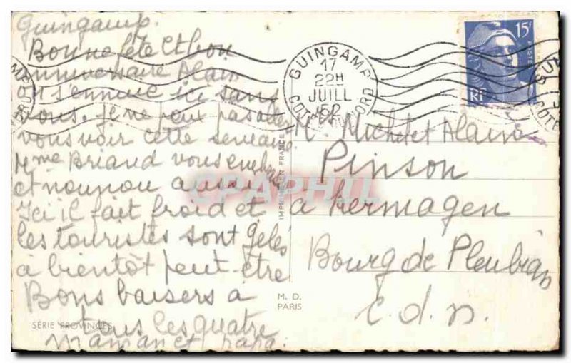 Postcard Old Folk Costume Britons