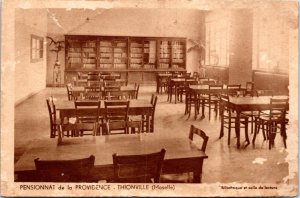 Postcard France Thionville - Pensionnat de la Providence - library