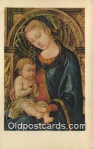 Madonna and child Religious Angles Unused light wear more so right bottom corner