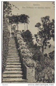 Stairs, Una Scalinata Nel Giardino Rufolo, Ravello (Salerno), Campania, Italy...