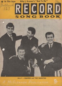 Billy Kramer 1960s Music Song Photo Record Lyrics Rare Book
