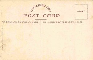 Carnegie Library Presbyterian Church Jacksonville Florida 1910c postcard