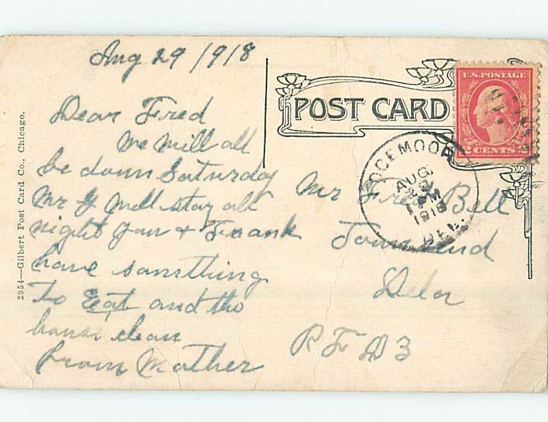 Divided-Back WINSTON HOTEL Washington DC H1429