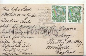 Genealogy Postcard - Freeman - Anchorage, Hartley Wintney, Winchfield - Ref. R67