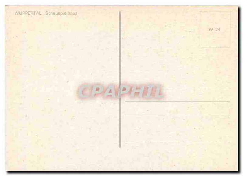 Modern Postcard Wuppertal Schauspielhaus