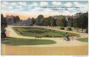 Sunken Gardens, Spanish Cannon, Paseo, Kansas City, Missouri, 00-10s