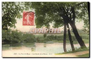 Old Postcard Park St Maur Les Bords De La Marne