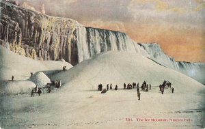Postcard Ice Mountain Niagara Falls New York