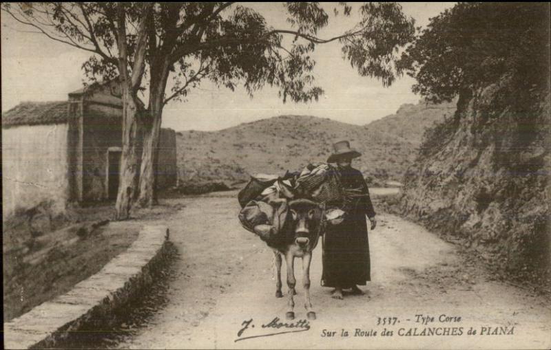 Corsica Corse Calanches de Piana c1915 Postcard