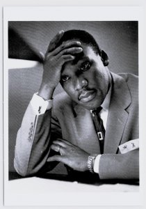 MARTIN LUTHER KING in Montgomery, Alabama in 1956 ~ 4x6 *Repro* Postcard