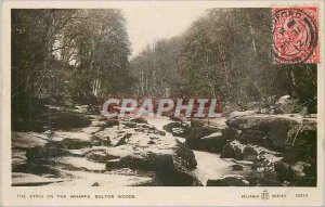 Postcard Modern The Strid on the Wharfe Bolton Woods