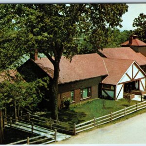 c1970s Middle Amana, IA Kraus Old Style Colony Winery German Town Postcard  A264