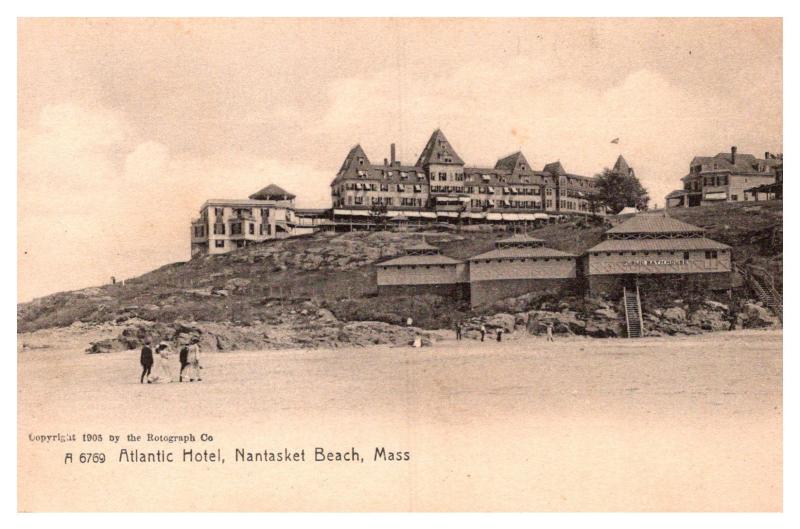 Massachusetts  Nantasket Beach , Atlantic Hotel 