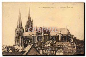 Postcard Old Chartres The Cathedral