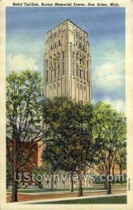 Baird Carillon Burton Memorial  - Ann Arbor, Michigan MI  