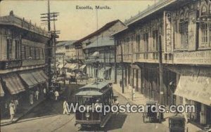 Escolta Manila Philippines Unused 