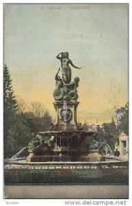 Fountain, Broderbrunnen, St. Gallen, Switzerland, 1900-1910s